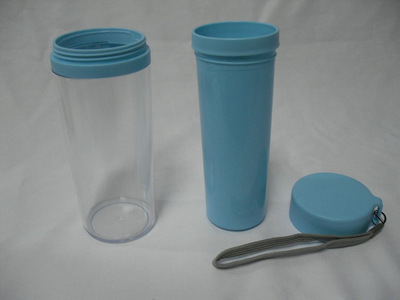 【【廠家直銷】雙層塑料杯 廣告塑料杯 簡(jiǎn)約大方 雙層塑料隨手杯】?jī)r(jià)格,廠家,圖片,杯子,深圳市康爾萊杯業(yè)-